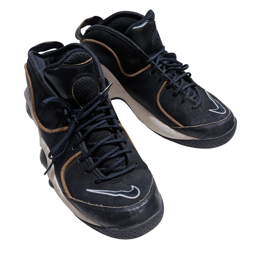Nike Air Zoom Flight 95 Black Valerian Blue DV6994-001 Mens 8.5 Sneakers
